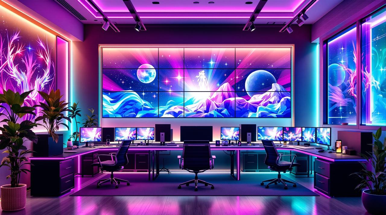 日韩漫画工作室 日韩漫画工作室 - 绚烂如极光的创意空间